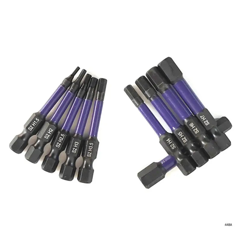 10Pcs Magnetic Hex Shank Set