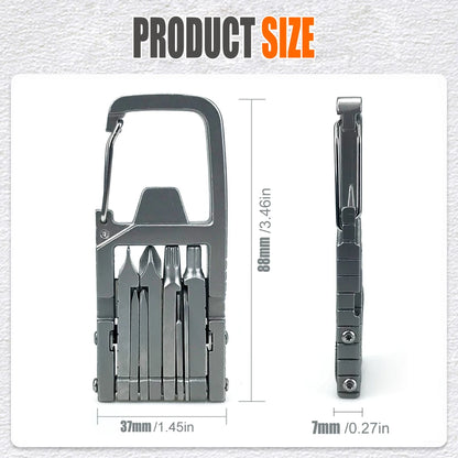 13 in 1 Combination Keychain