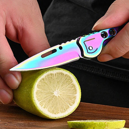 Folding Fruit Knife Stainless Steel