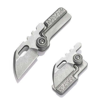 Mini Titanium EDC Folding Knife