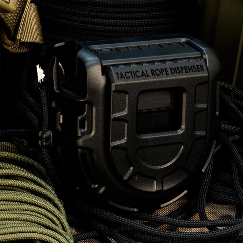 Tactical Rope Dispenser and Cutter