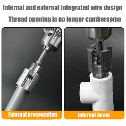 PVC Pipe Threading Tool - Internal & External