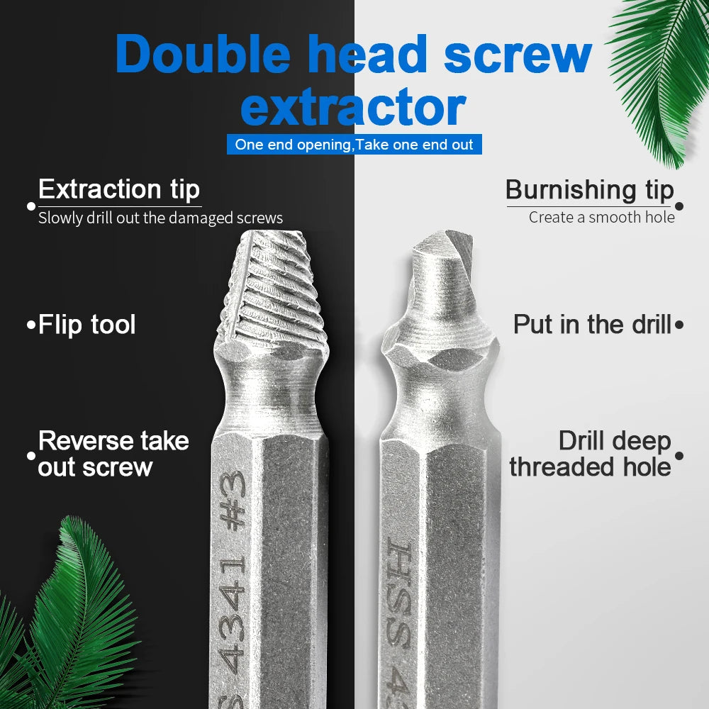 6pc Speed Out (Damaged Screw, Bolt, Stud Extractor)