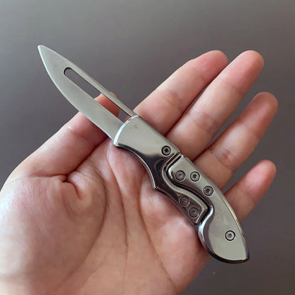 Steel Edged Folding Blade