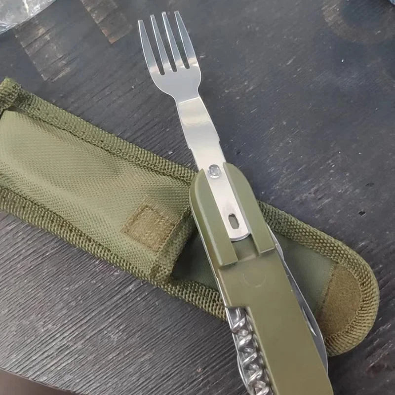 Multifunctional Folding Tableware
