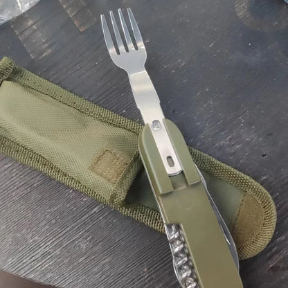 Multifunctional Folding Tableware