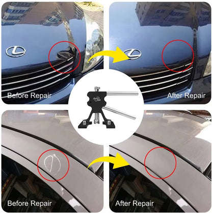 Super PDR Adjustable Car Dent Puller Paintless Repair Tools Kit  Auto Body Suction Cup Auto Dent Removal Tool Kits Dent Remover