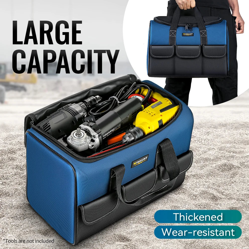 Heavy Duty Wide Mouth Tool Bag