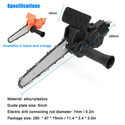 6Inch Electric Chainsaw Attachment for Drill