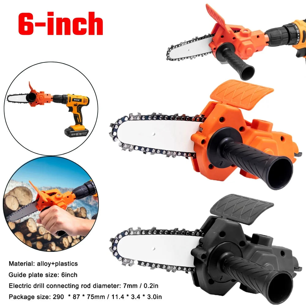 6Inch Electric Chainsaw Attachment for Drill