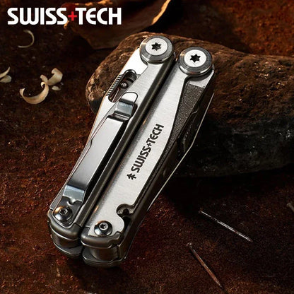 SWISS TECH 18 in 1 Multitool with Pocket Clip