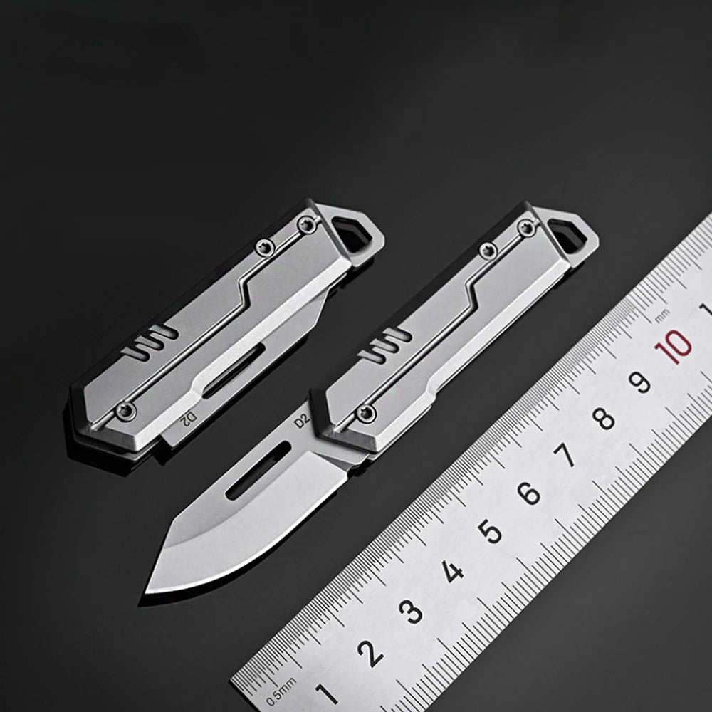 D2 Bladed Keychain Pendant