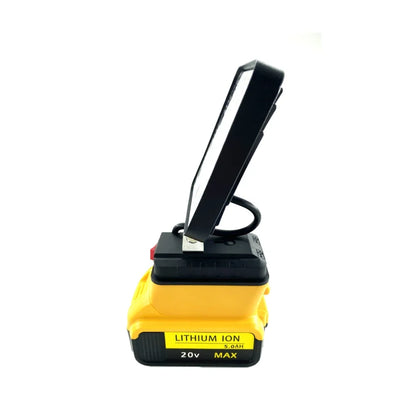 18V Li-ion Battery Work Light - DeWalt/Milwaukee/Makita