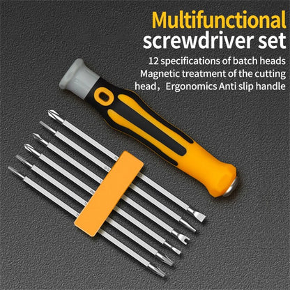 12 In 1 Magnetic Screwdriver Set