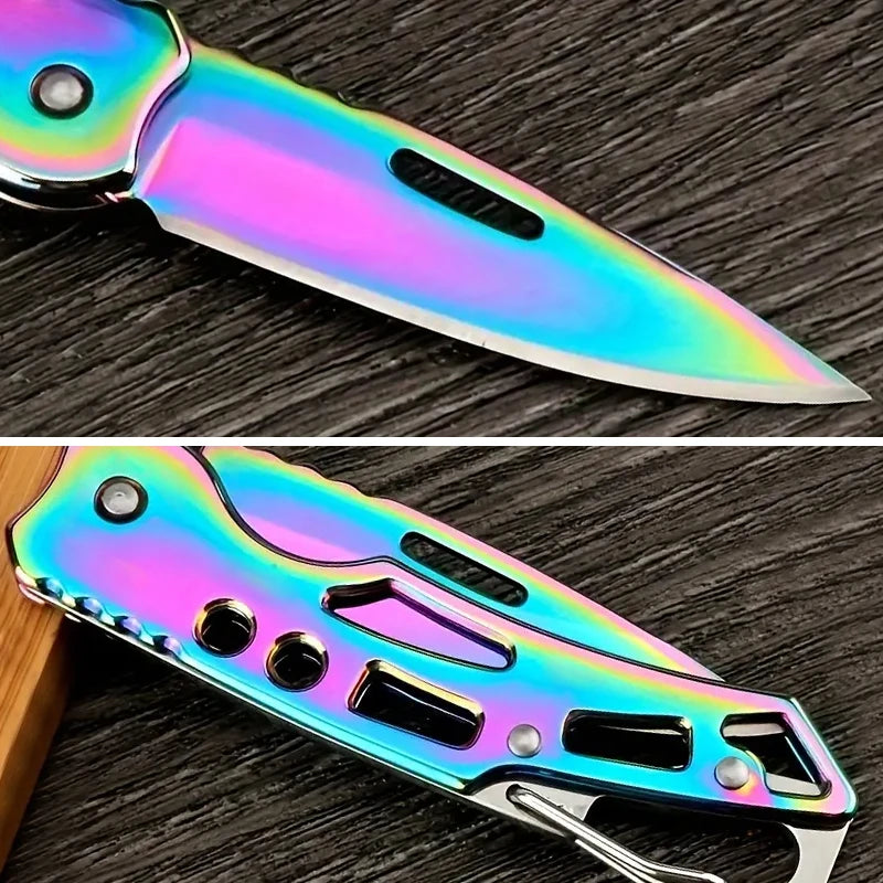 Folding Fruit Knife Stainless Steel