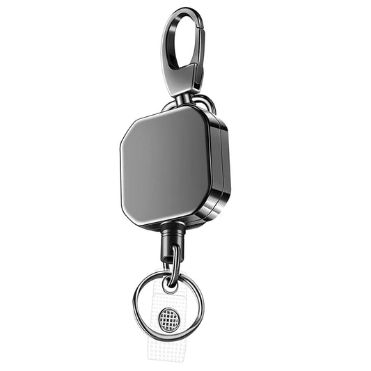 Heavy Duty Retractable Carabiner Keychain