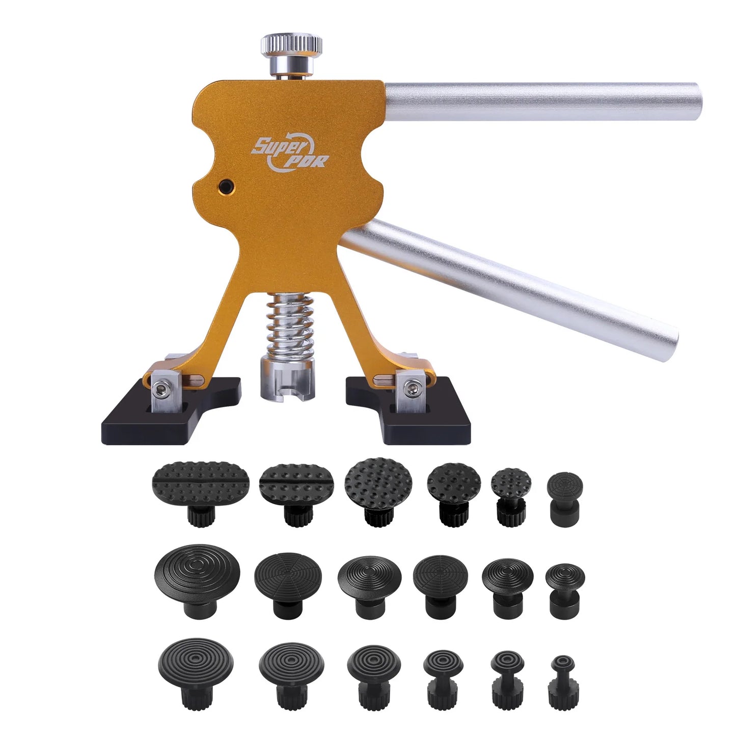 Super PDR Adjustable Car Dent Puller Paintless Repair Tools Kit  Auto Body Suction Cup Auto Dent Removal Tool Kits Dent Remover