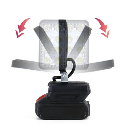 18V Li-ion Battery Work Light - DeWalt/Milwaukee/Makita