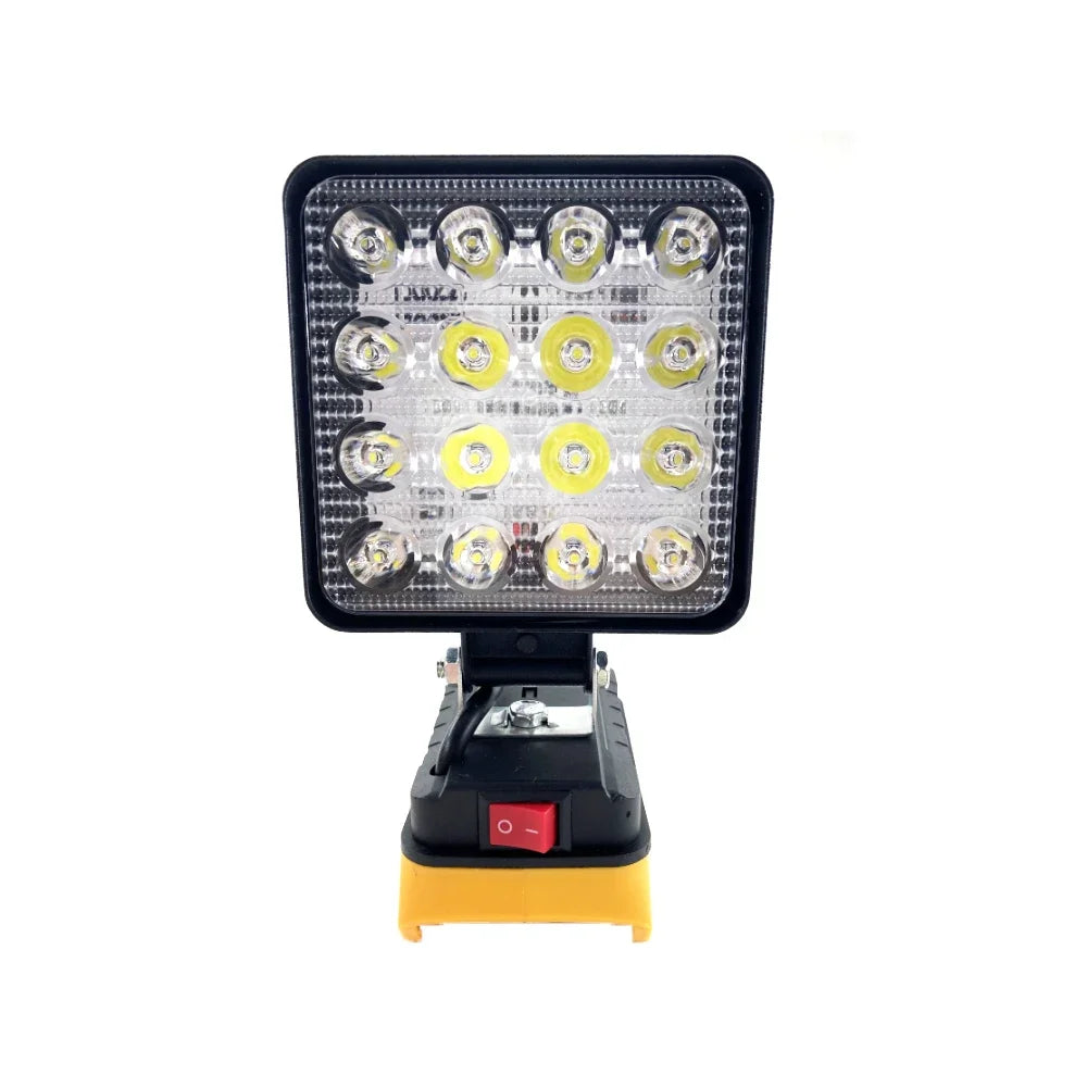 18V Li-ion Battery Work Light - DeWalt/Milwaukee/Makita