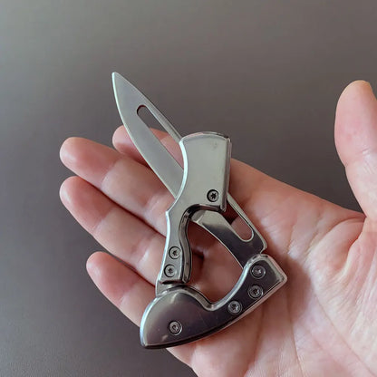 Steel Edged Folding Blade