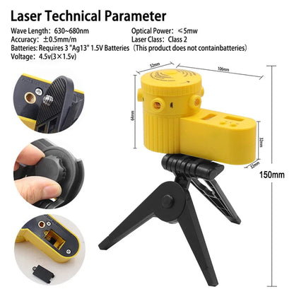 Tripod Laser Level Multifunction 4 In 1